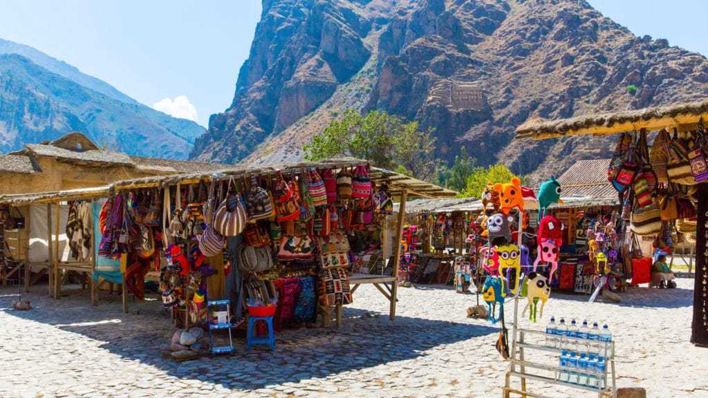 Things to do in Sacred Valley - Ollantaytambo market.