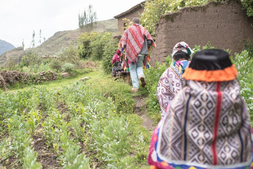 Peruvian textile weaving - Exploring the Garden in the Sacred Valley