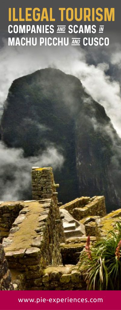 Scams in Machu Picchu - Pinterest image