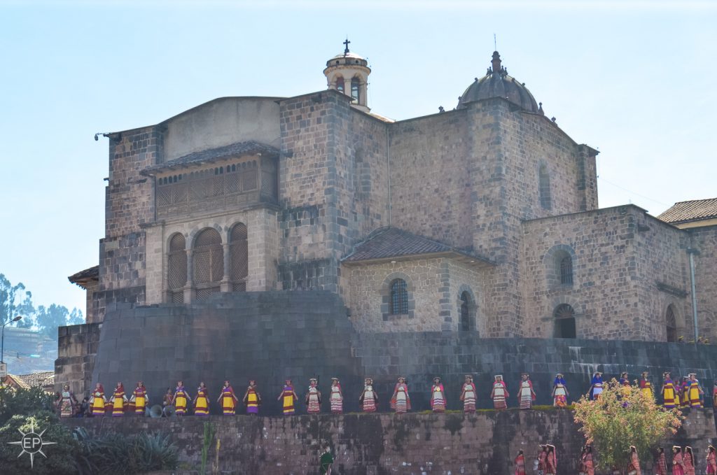 Intir Raymi festival - Celebrations begin at Coricancha temple.