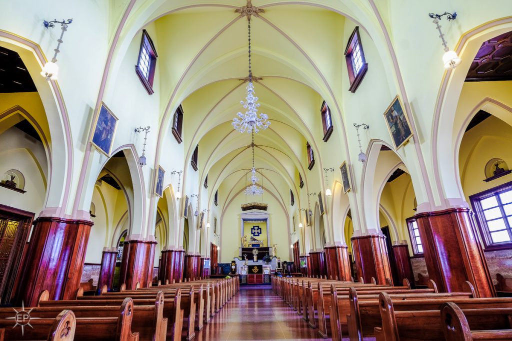 Colombia travel guide - Inside Monserrate church