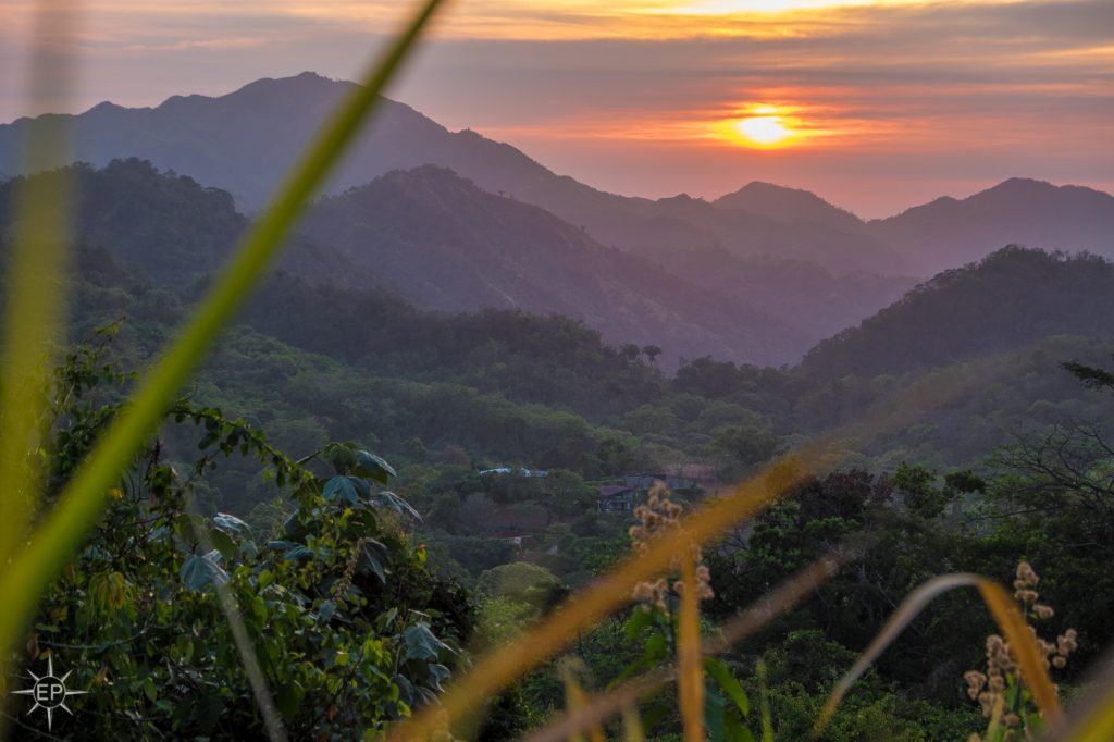 Colombia travel guide - Minca sunset.