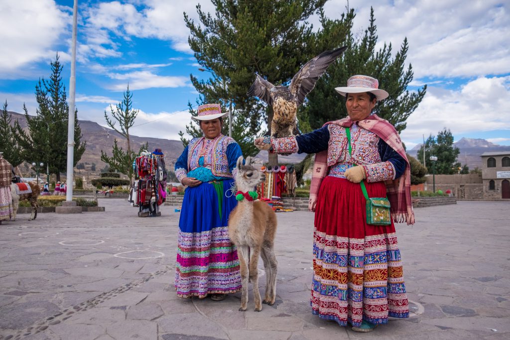 Homestay tours in the Colca Canyon - Collagua women of Yanque.