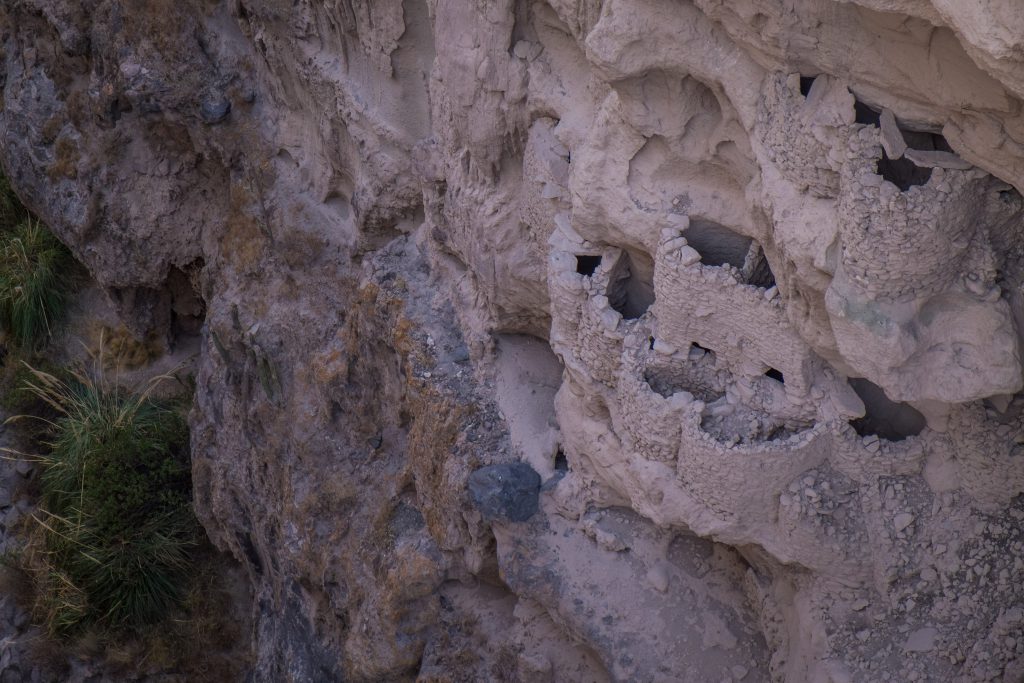 Homestay tours in Colca Canyon - Pre-Inca tombs.