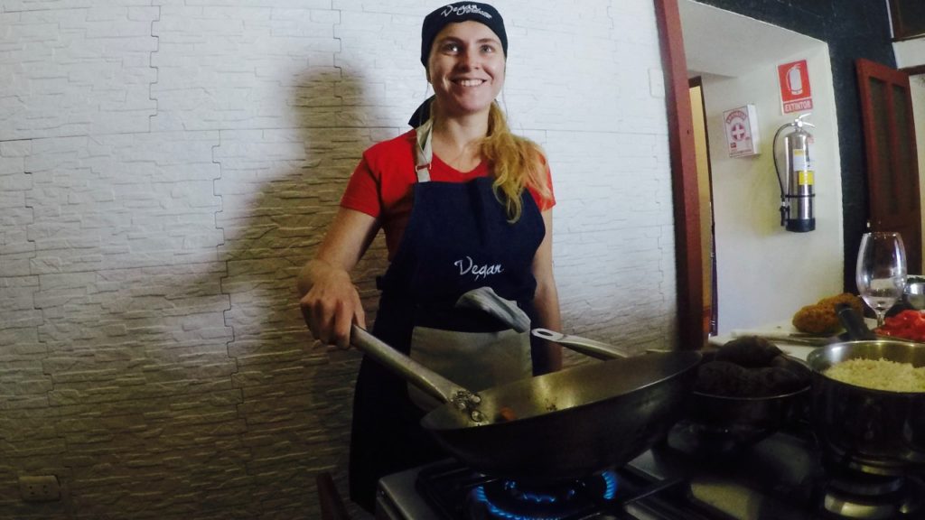 Vegan cooking class Cusco