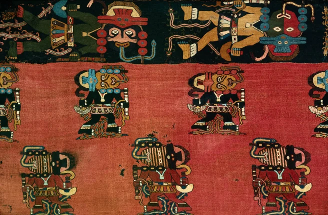 Paracas Peru necropolis textil