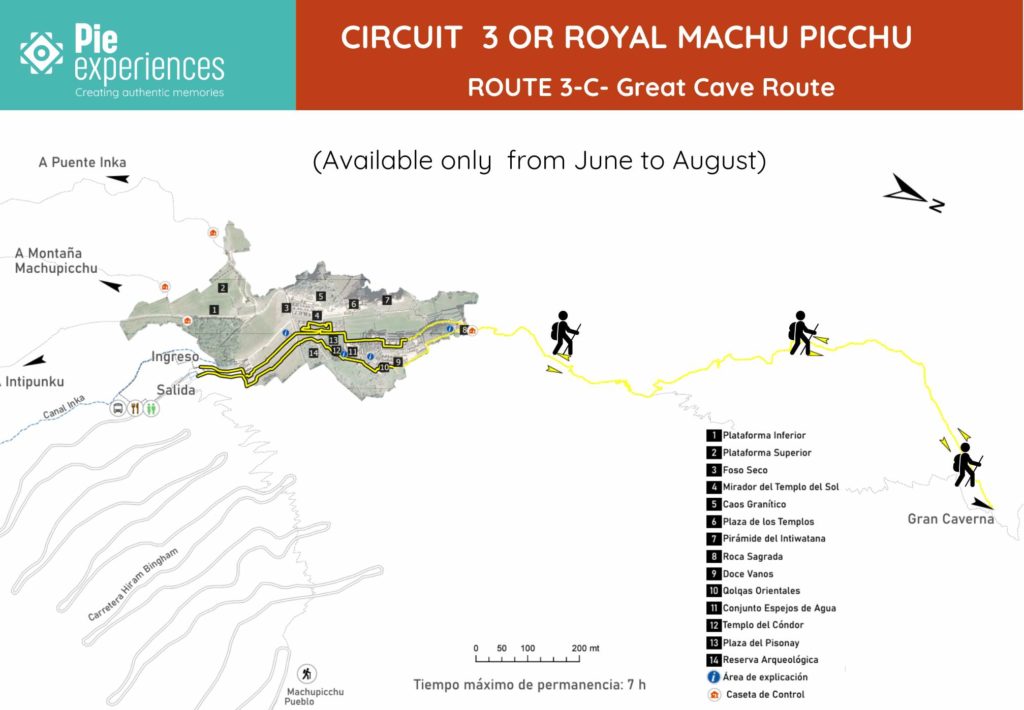 Machu Picchu maps routes 2024