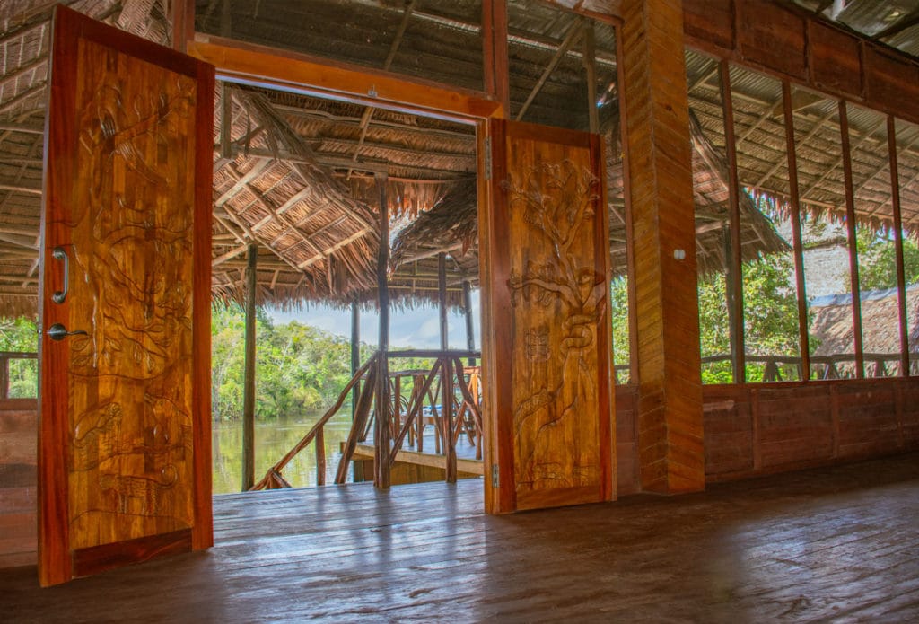 Main Lodge Door