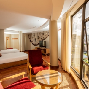 jr. suite superio with two queen beds a